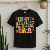 Groovy In My Assistant Principal Era School Worker T-Shirt thumb 2