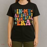Groovy In My Assistant Principal Era School Worker T-Shirt thumb 4