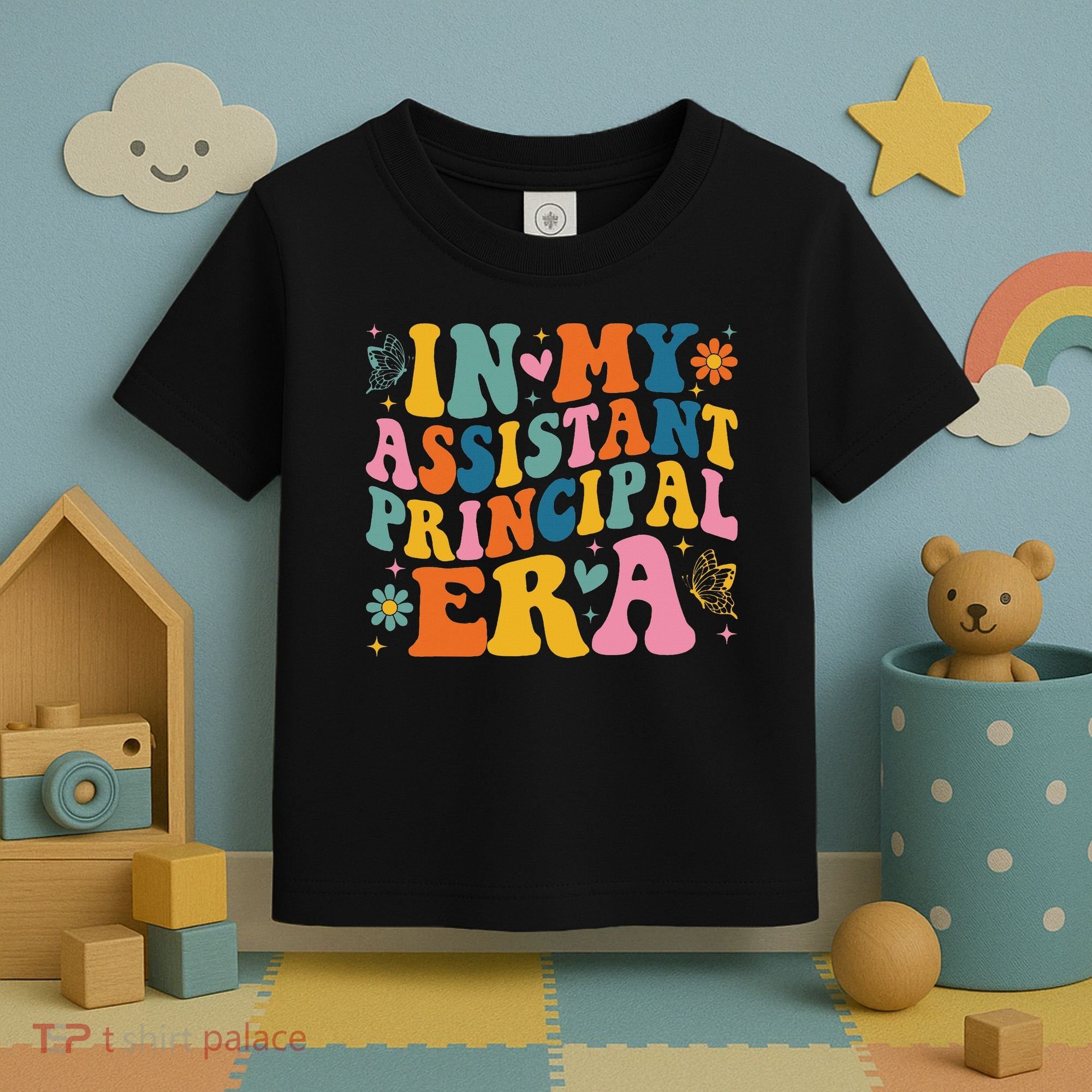 Groovy In My Assistant Principal Era School Worker Toddler T-Shirt
