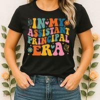 Groovy In My Assistant Principal Era School Worker Women's T-Shirt thumb 2