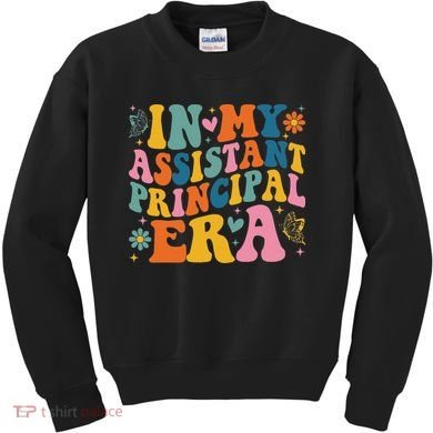 Groovy In My Assistant Principal Era School Worker Kids Sweatshirt