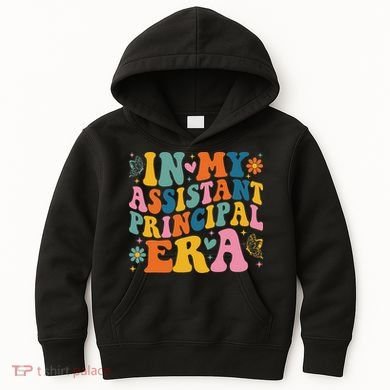 Groovy In My Assistant Principal Era School Worker Kids Hoodie