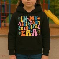 Groovy In My Assistant Principal Era School Worker Kids Hoodie thumb 3