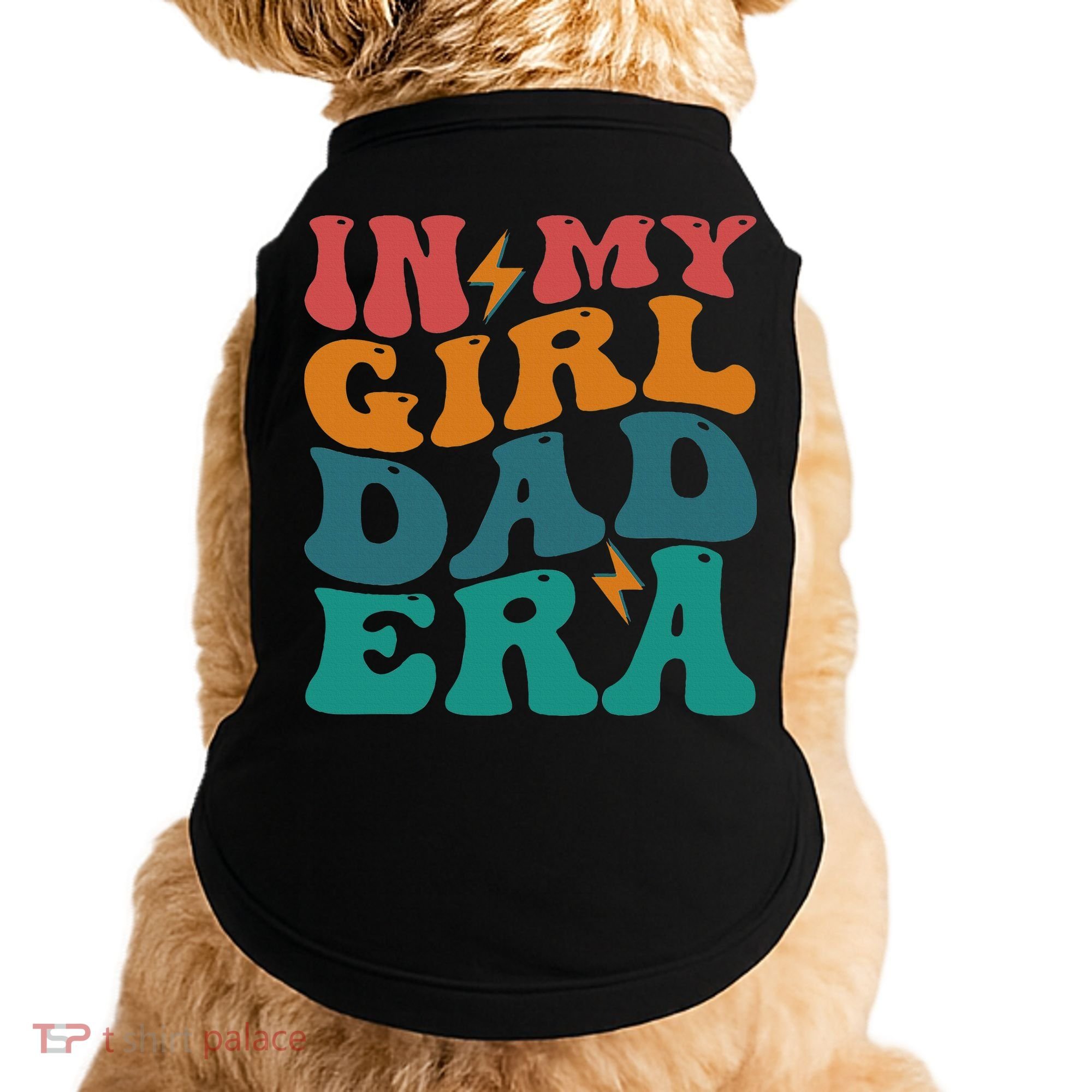 Groovy In My Girl Dad Era Doggie Tank