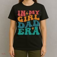 Groovy In My Girl Dad Era T-Shirt thumb 4