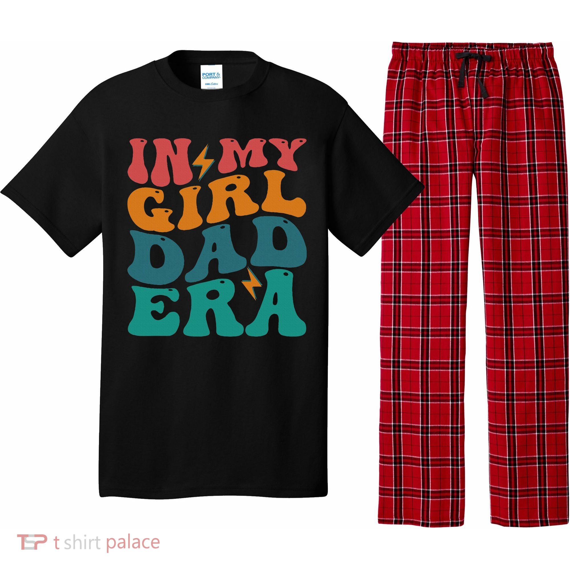 Groovy In My Girl Dad Era Pajama Set