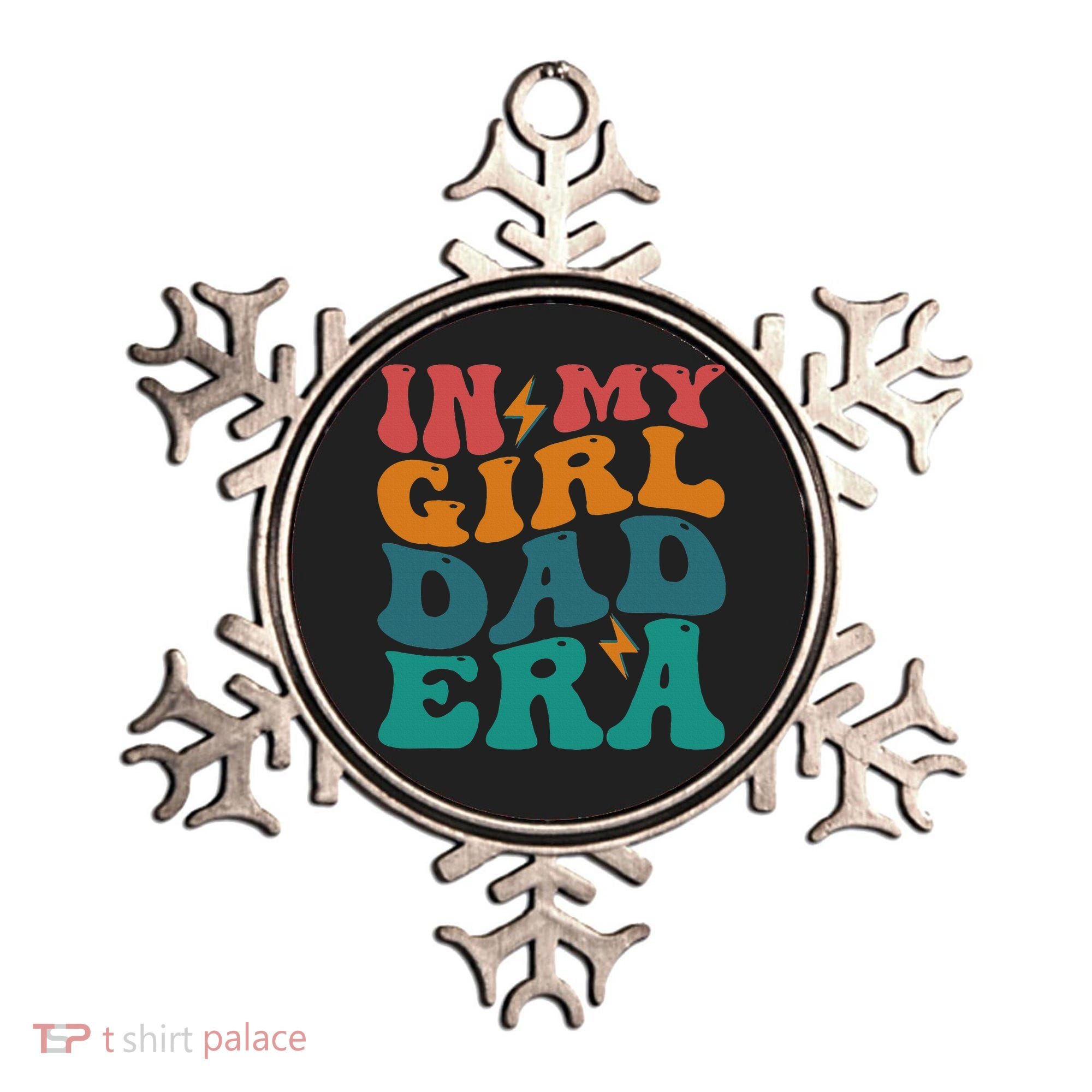 Groovy In My Girl Dad Era Ornament
