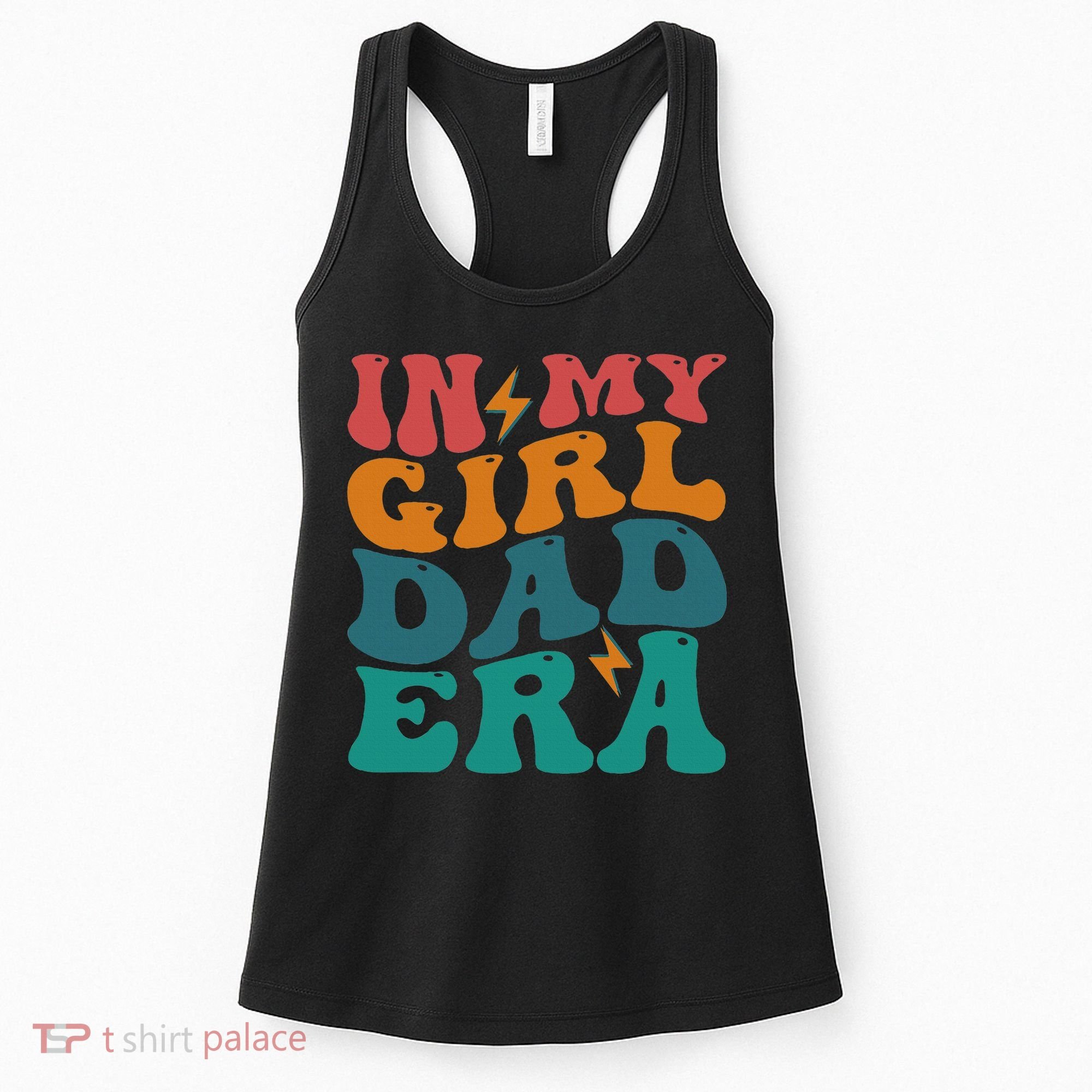 Groovy In My Girl Dad Era Women's Tank Top