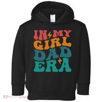 Groovy In My Girl Dad Era Toddler Hoodie thumb 0