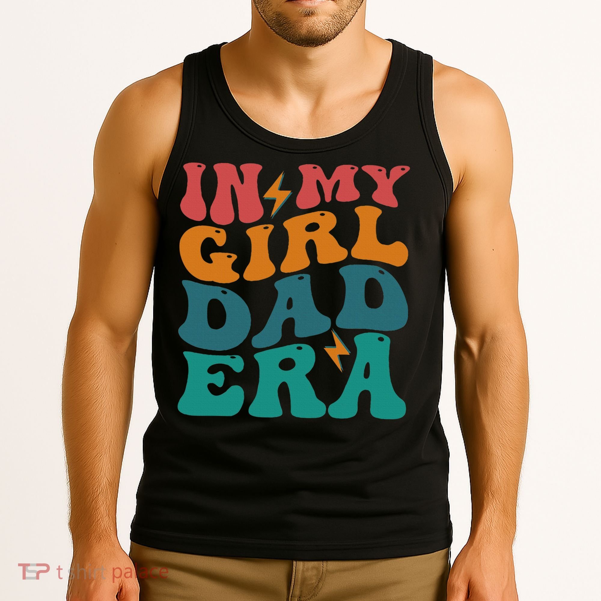 Groovy In My Girl Dad Era Tank Top