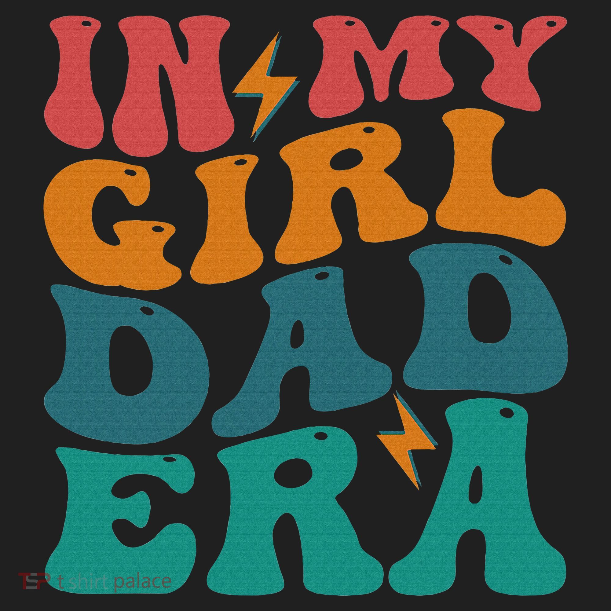 Groovy In My Girl Dad Era Golf Towel