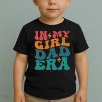 Groovy In My Girl Dad Era Toddler T-Shirt thumb 2