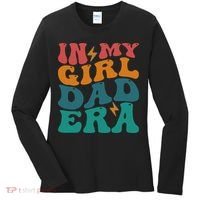 Groovy In My Girl Dad Era Women's Long Sleeve Shirt thumb 0