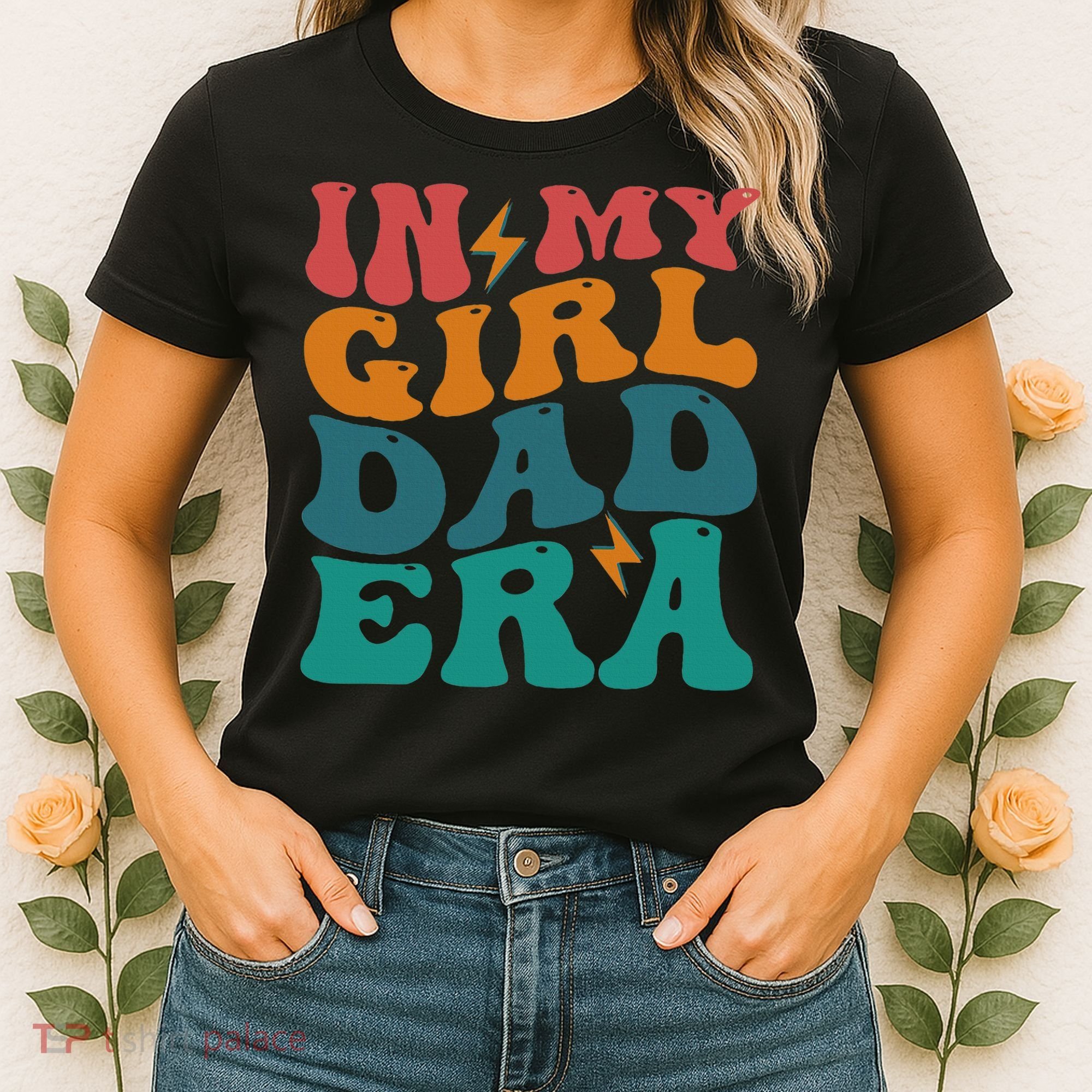 Groovy In My Girl Dad Era Women's T-Shirt