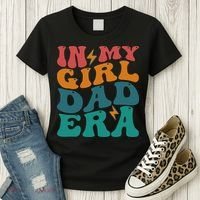 Groovy In My Girl Dad Era Women's T-Shirt thumb 3