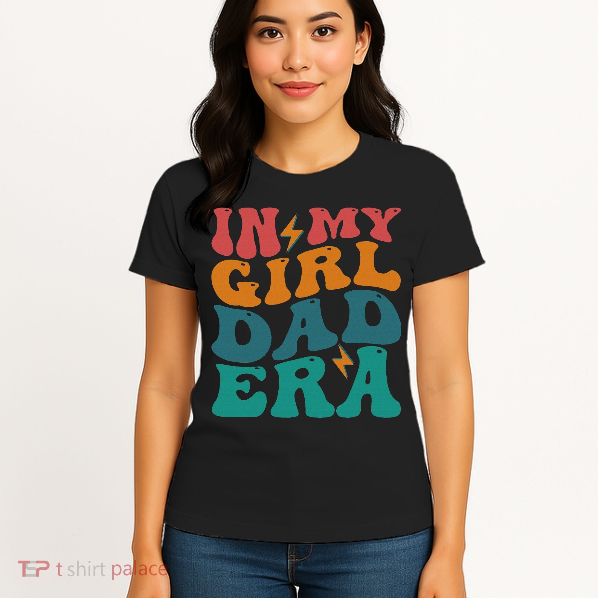 Groovy In My Girl Dad Era Women's T-Shirt
