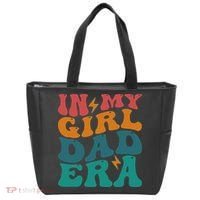 Groovy In My Girl Dad Era Tote Bag thumb 0