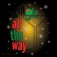 Gin all the way Jingle Funny Christmas Coffee Mug thumb 5