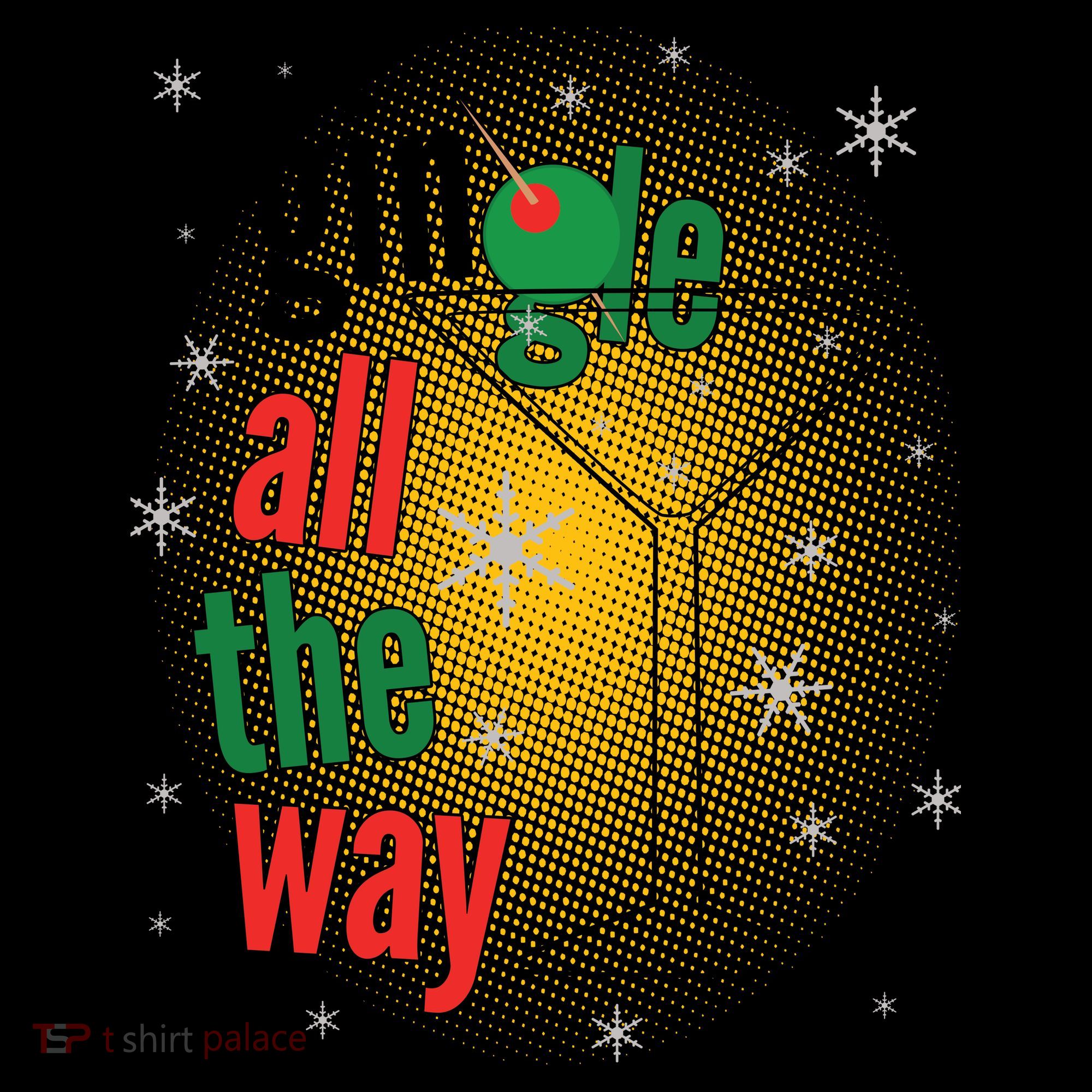 Gin all the way Jingle Funny Christmas Coffee Mug