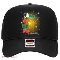 Gin all the way Jingle Funny Christmas Hat thumb 0