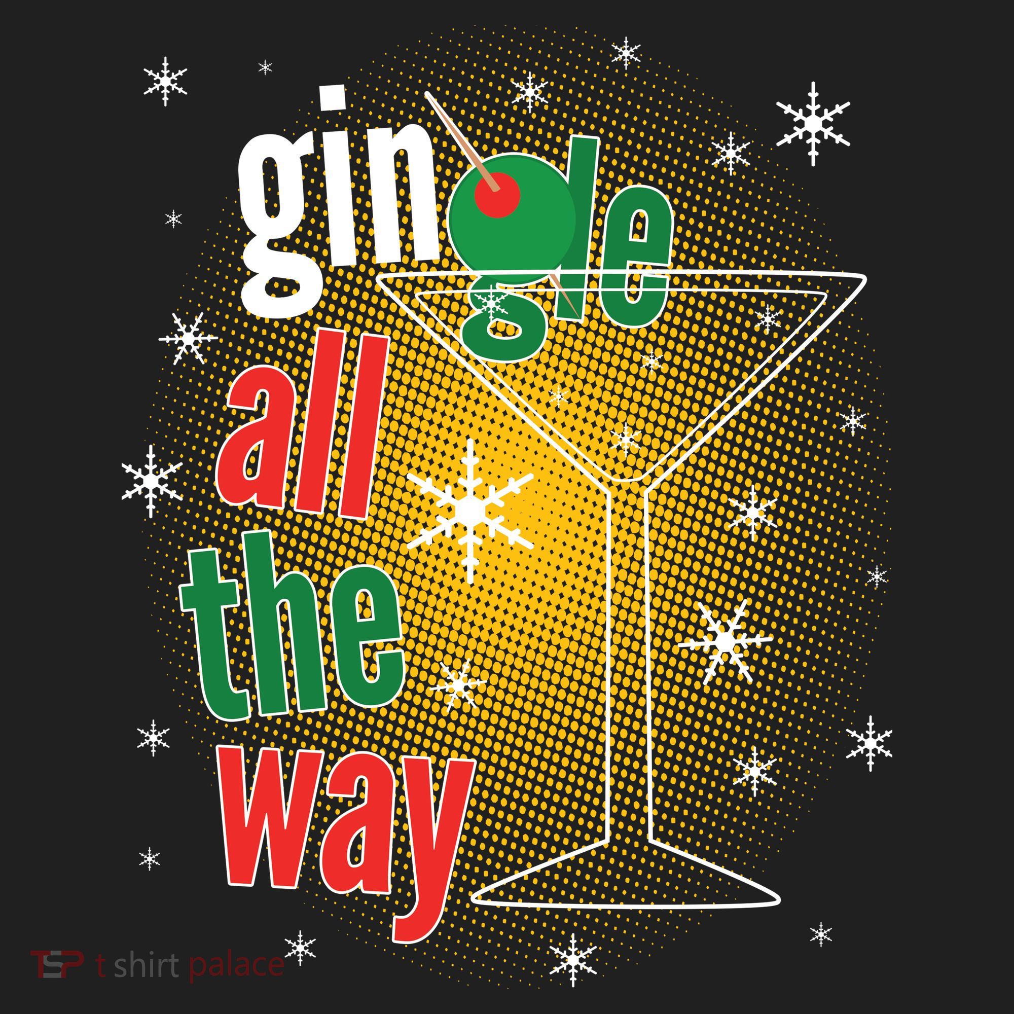 Gin all the way Jingle Funny Christmas Hat