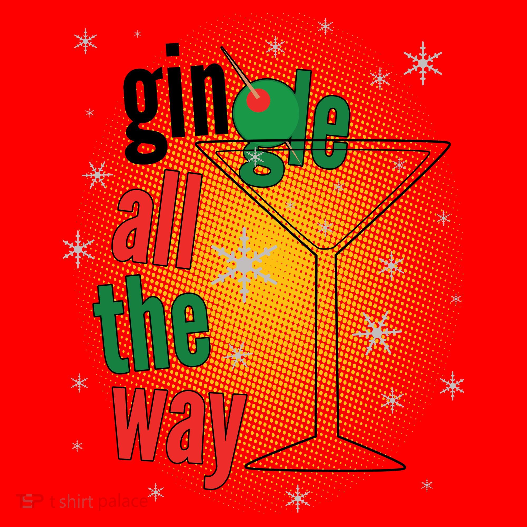 Gin all the way Jingle Funny Christmas Santa Hat