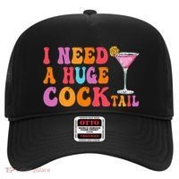 Groovy I Need A Huge Cocktail Funny Adult Humor Drinking Hat thumb 0