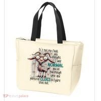Goat ItS Not My Fault You Thought I Was Normal Tote Bag thumb 3