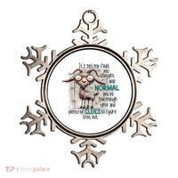 Goat ItS Not My Fault You Thought I Was Normal Ornament thumb 0