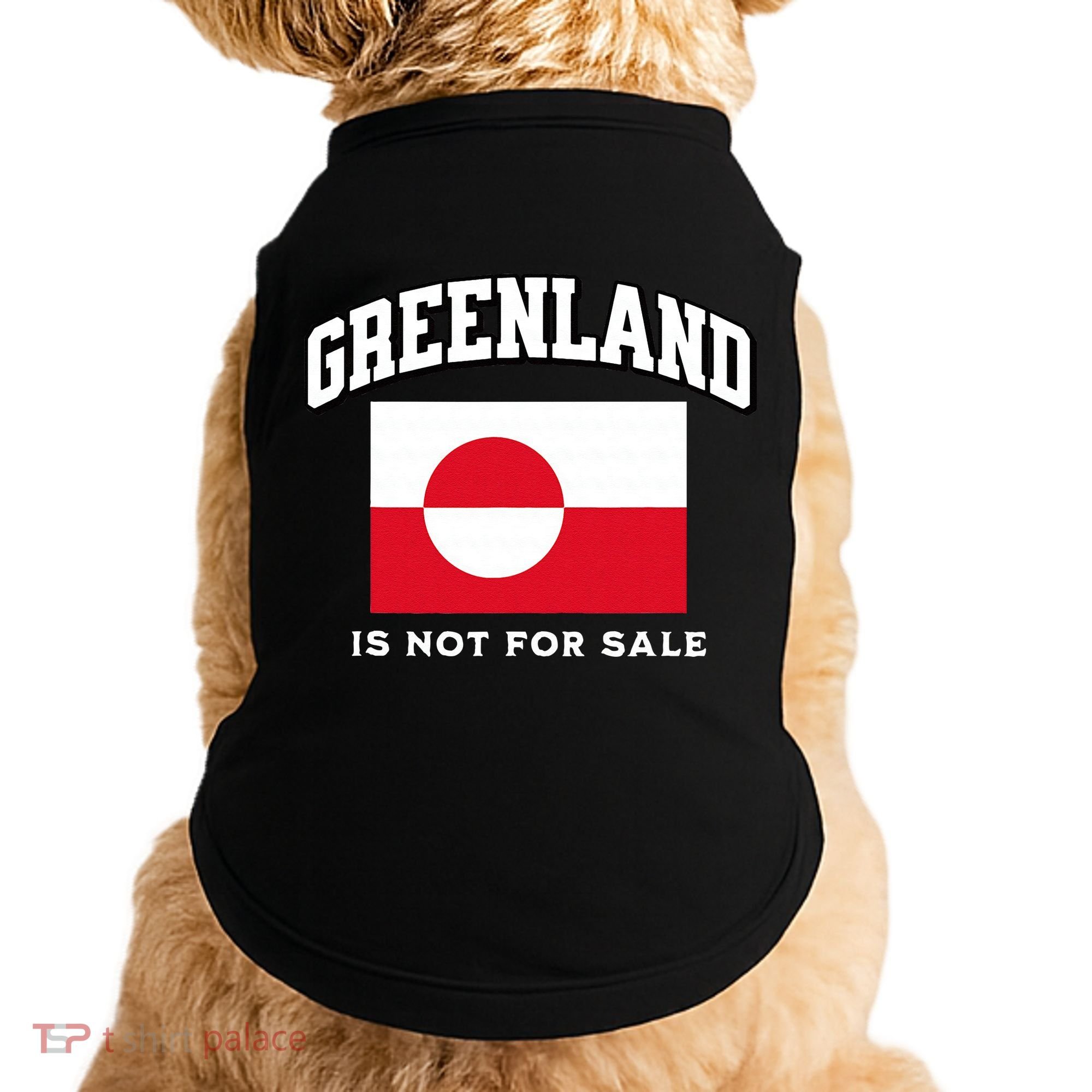 Greenland Is Not For Sale Doggie Tank
