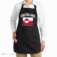 Greenland Is Not For Sale Apron thumb 2