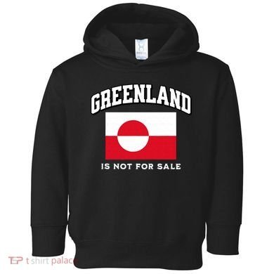Greenland Is Not For Sale Toddler Hoodie