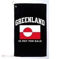 Greenland Is Not For Sale Golf Towel thumb 0