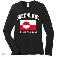 Greenland Is Not For Sale Women's Long Sleeve Shirt thumb 0
