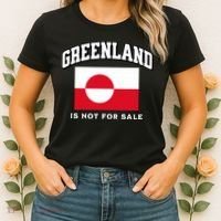 Greenland Is Not For Sale Women's T-Shirt thumb 2