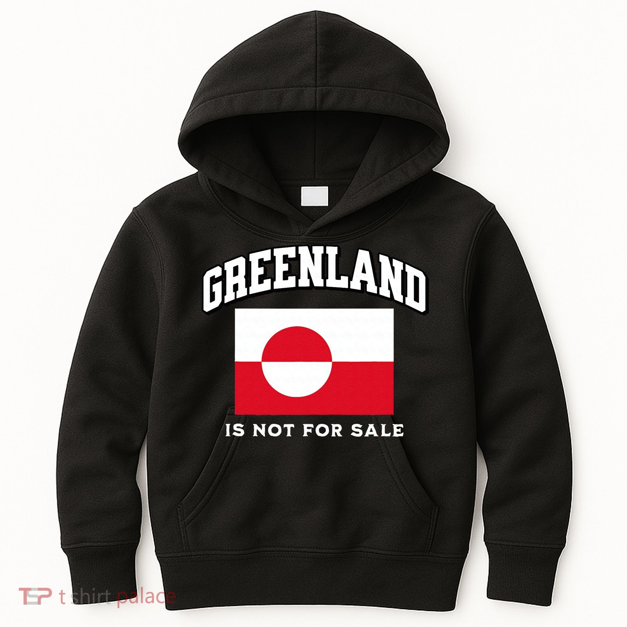 Greenland Is Not For Sale Kids Hoodie
