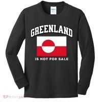 Greenland Is Not For Sale Kids Long Sleeve Shirt thumb 0