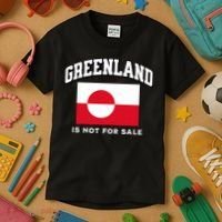 Greenland Is Not For Sale Kids T-Shirt thumb 3