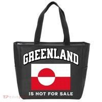 Greenland Is Not For Sale Tote Bag thumb 0