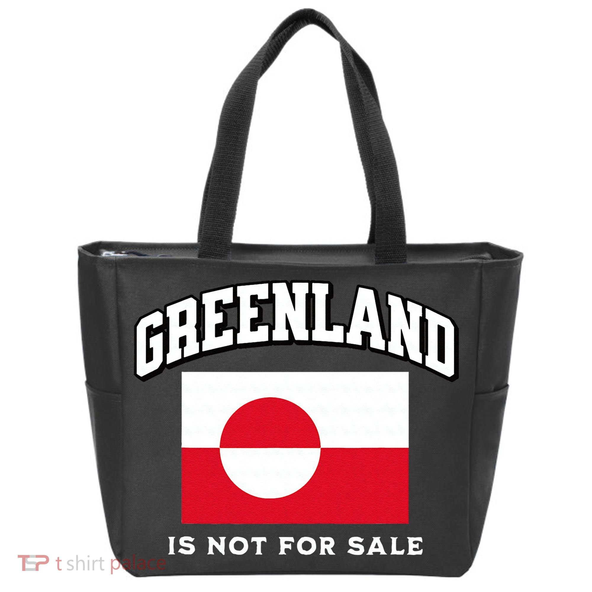 Greenland Is Not For Sale Tote Bag