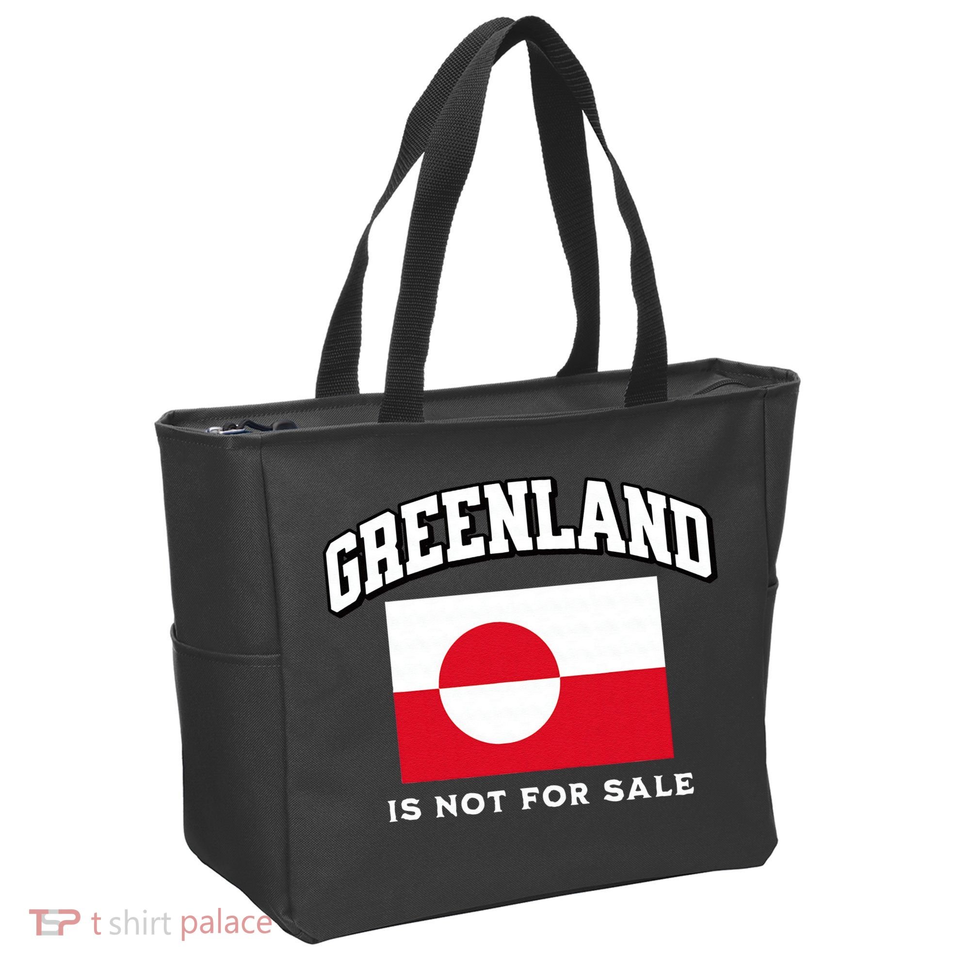 Greenland Is Not For Sale Tote Bag