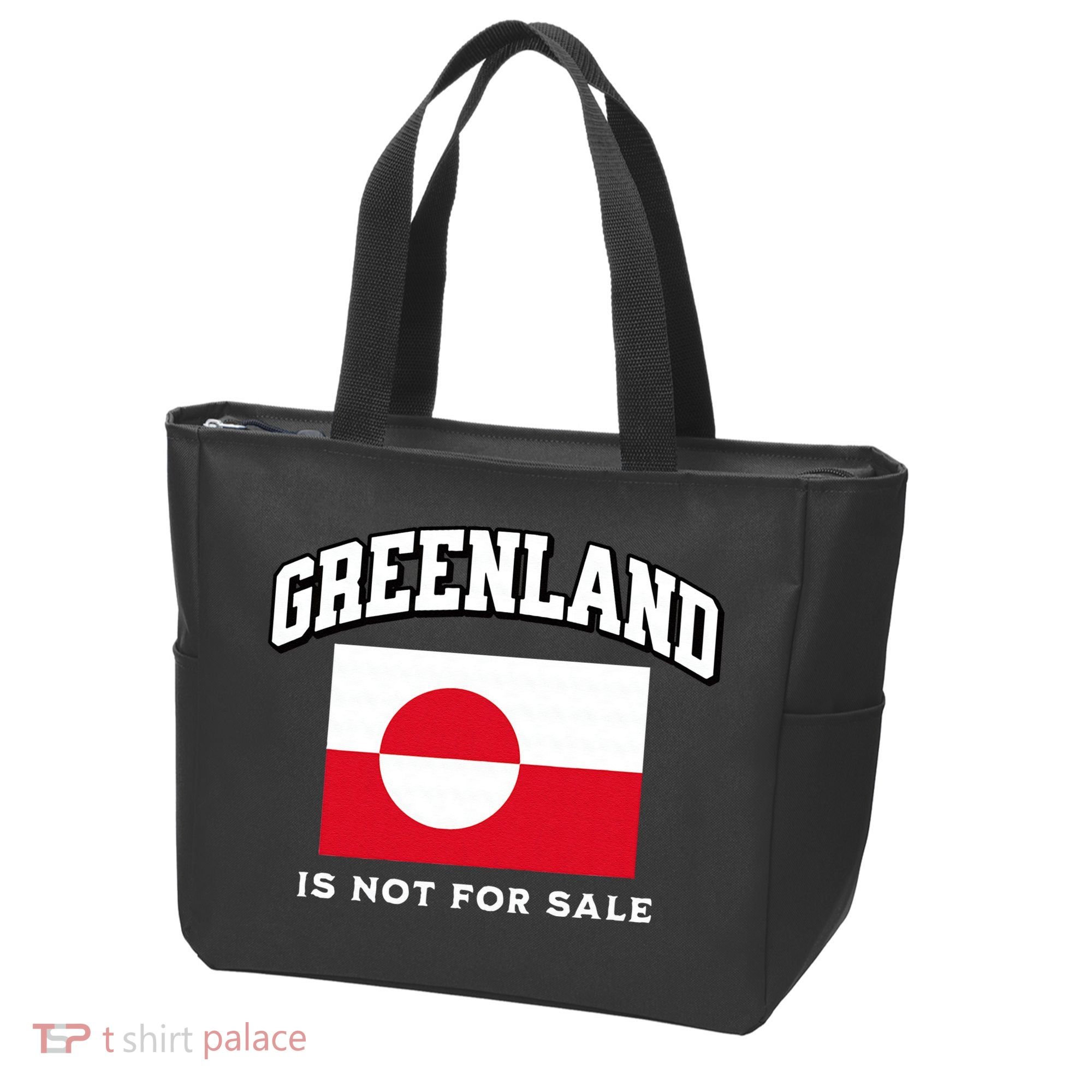 Greenland Is Not For Sale Tote Bag