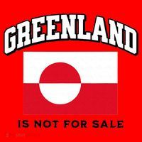Greenland Is Not For Sale Santa Hat thumb 1