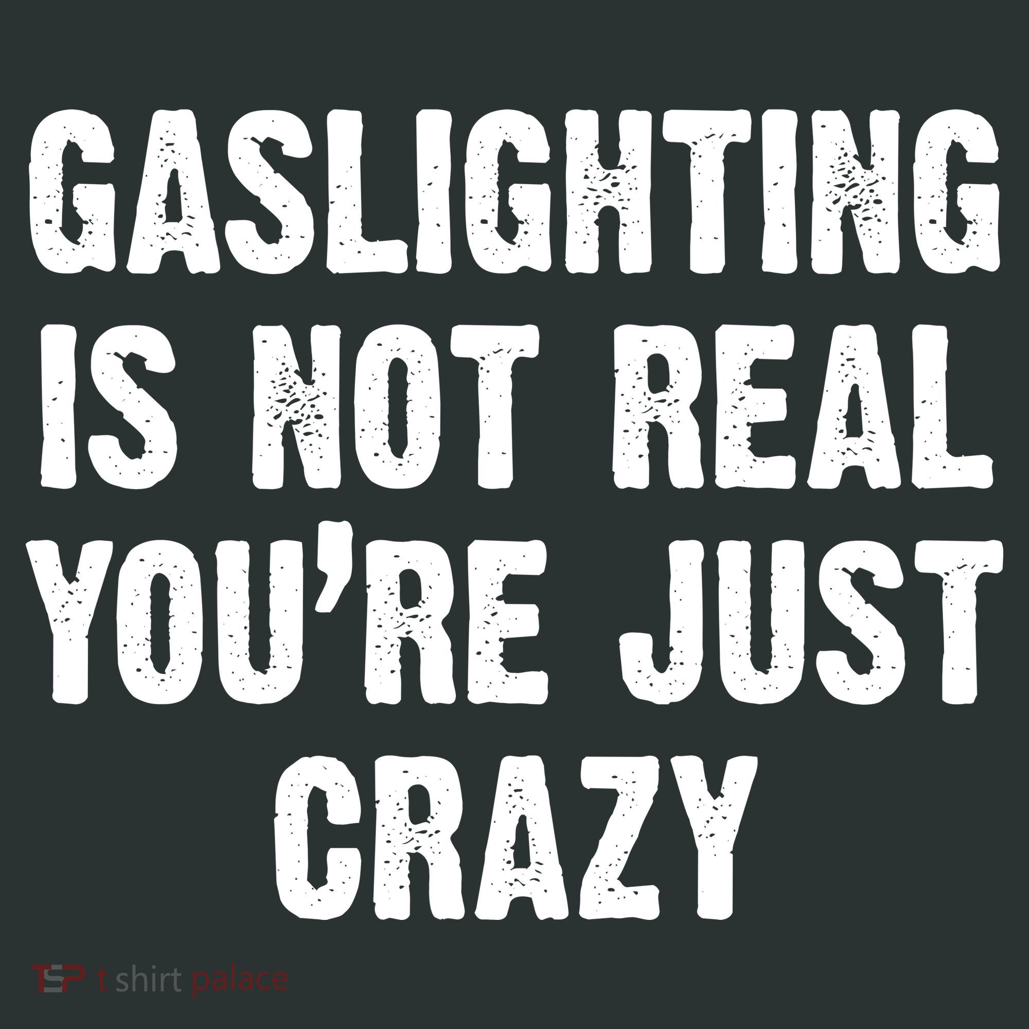 Gaslighting Is Not Real You're Just Crazy Coaster