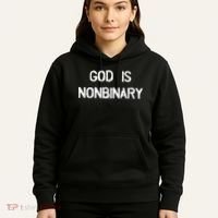 God Is Nonbinary Hoodie thumb 5
