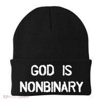God Is Nonbinary Beanie thumb 0