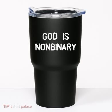 God Is Nonbinary Tumbler