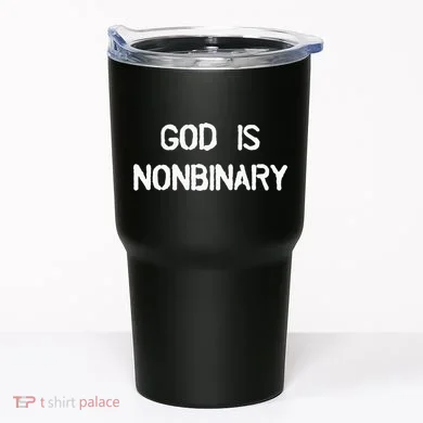 God Is Nonbinary Tumbler