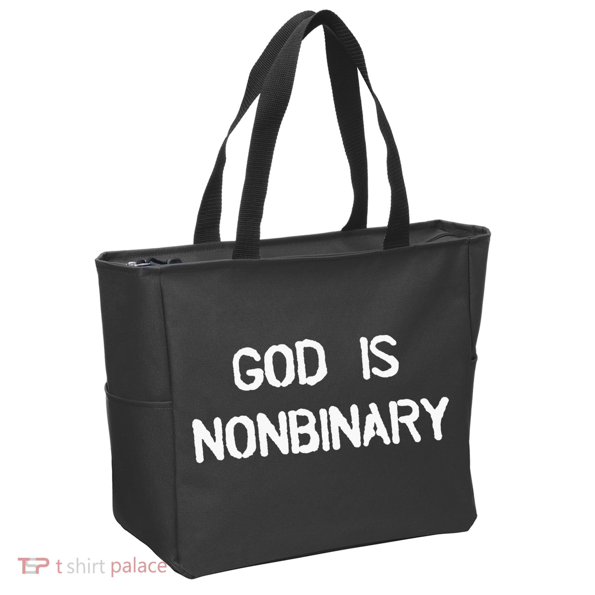 God Is Nonbinary Tote Bag