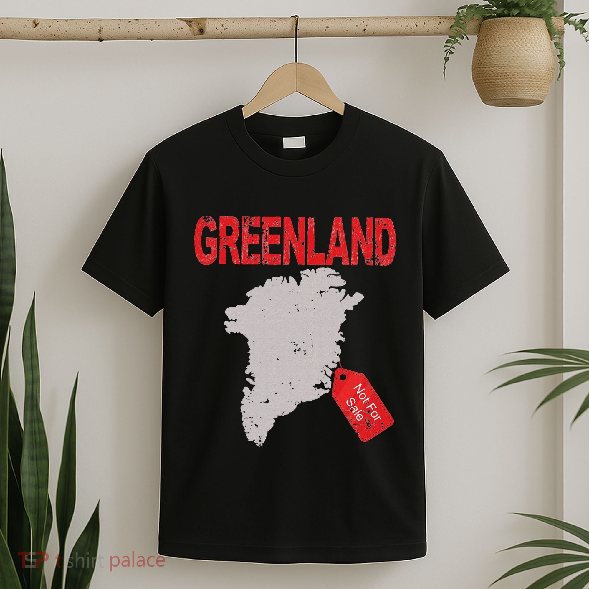 Greenland Is Not For Sale Funny Anti Trump T-Shirt